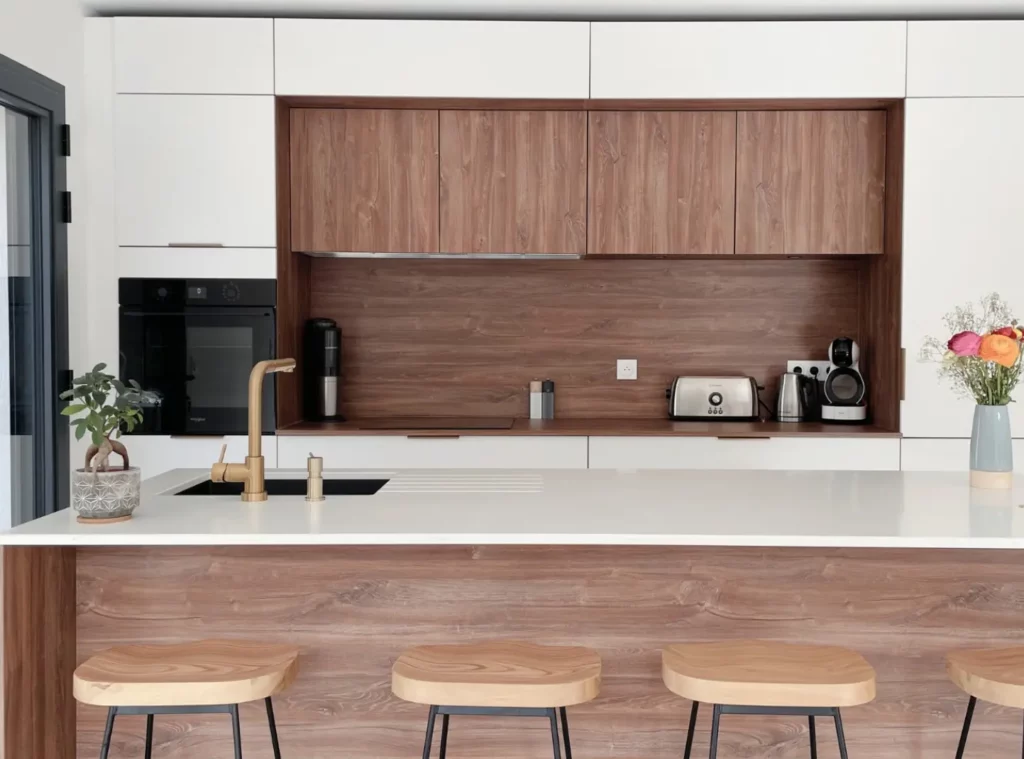 Design et architecture d'intérieur d'une cuisine