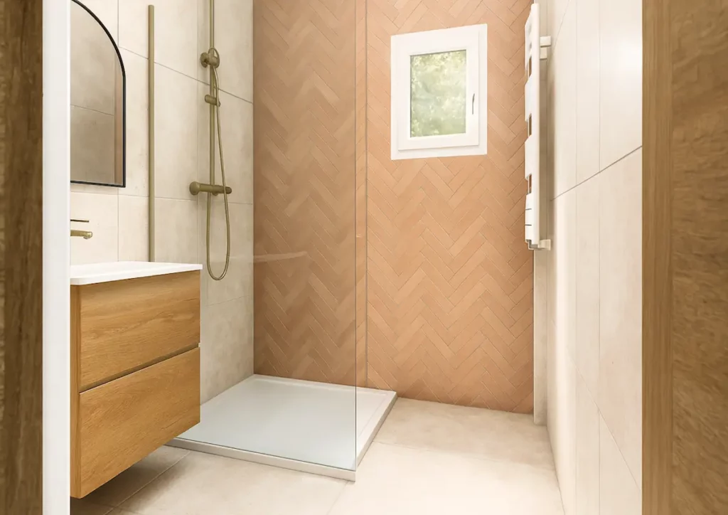 Salle de bain style Bali alpes maritimes