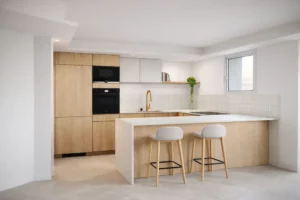 Aménager sa cuisine : Cuisine en U triangle d'activité optimisé