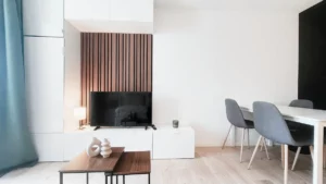 Rangement meuble TV toute hauteur